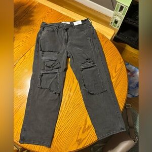 NWT Hollister Curvy Ultra High Rise Vintage Straight Jeans